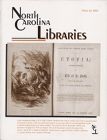 North Carolina Libraries, Vol. 60,  no. 1